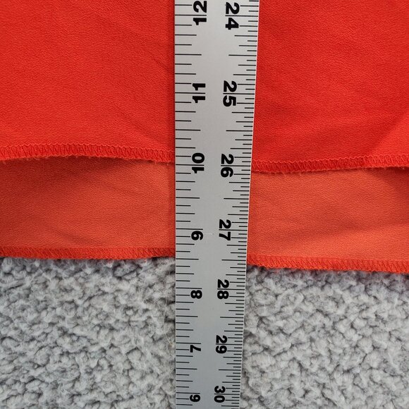 J. Crew Paisley Dervish Tunic Red Blouse Small - Picture 5 of 9